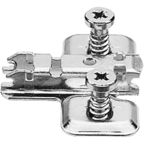 BLUM 173L8300 křížová montážní podložka, eurošrouby, zvýšení 0 mm