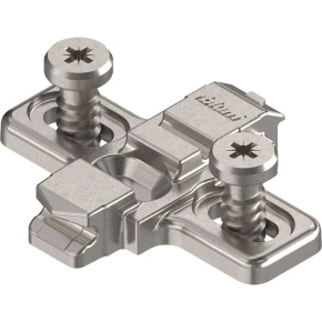 BLUM 175L8100 křížová montážní podložka, eurošrouby, zvýšení 0 mm