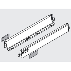 BLUM 378N4502SA bočnice Antaro 450 šedá P+L