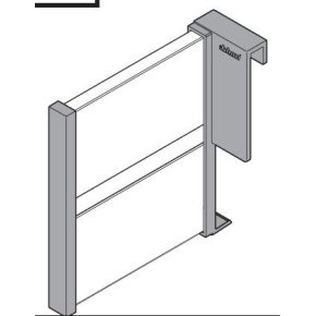 BLUM Z43L100S podélné dělení šedé