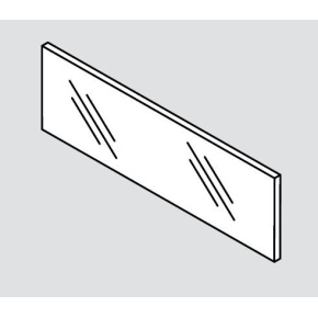 BLUM ZE7W482G čelní sklo Legrabox 600/138mm