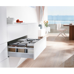 BLUM Sada Antaro C 500 mm/30 kg, Blumotion/TOB, šedá R9006, vrut