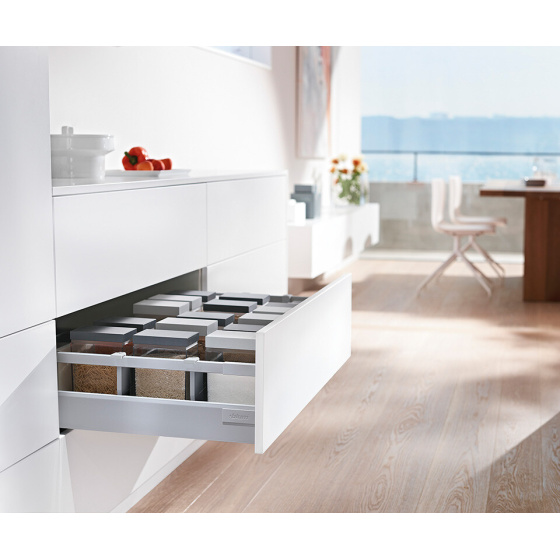 BLUM Sada Antaro C 500 mm/30 kg, Blumotion/TOB, šedá R9006, vrut