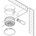 HAFELE Maxifix tělo spoje, pro tloušťku materiáluod 19 mm