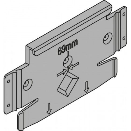 BLUM Z10C5005 myčkový adaptér Servodrive Flex