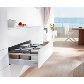 BLUM Sada Antaro C 600 mm/30 kg, Blumotion/TOB, šedá R9006, vrut