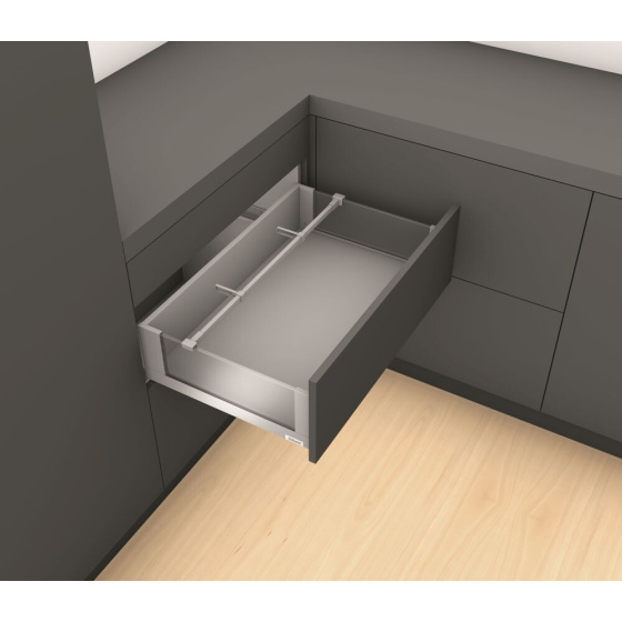 BLUM Sada Legrabox C Free 450 mm/40 kg, Blumotion/TOB, bílá SW-M, vrut
