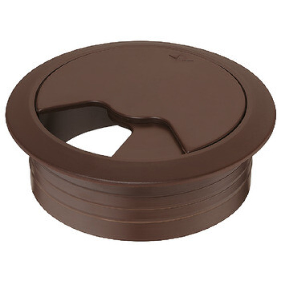 HAFELE Kabelová průchodka 60mm hnědá