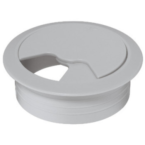 HAFELE Kabelová průchodka 60mm světle šedá