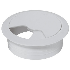 HAFELE Kabelová průchodka 80mm bílá