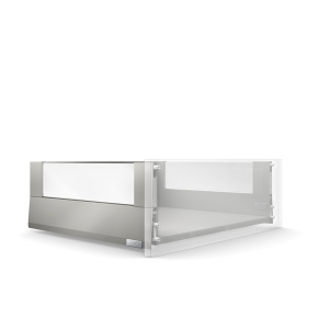 BLUM Sada Merivobox E Boxcover 350 mm, 40 kg, Indium šedá, vrut
