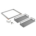 StrongWire boční koš tmavě šedý 250 mm, kuličkový tlumený výsuv