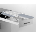 HAFELE Žehlicí prkno, Ironfix, pro montáž za čelní panel zásuvky