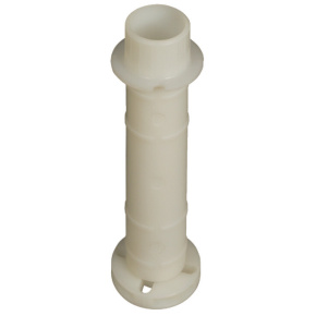 HAFELE Podpěrná noha, plast, bílý výškové nastavení: 150–190 mm