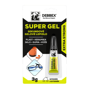 Den Braven Sekundové gelové lepidlo SUPER GEL 3g