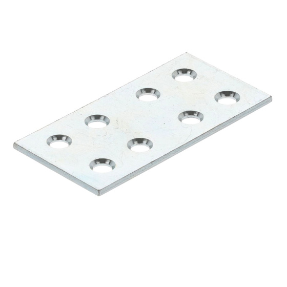 Riex JC46 spojovací plech 60x30 mm, T2, bílý zinek