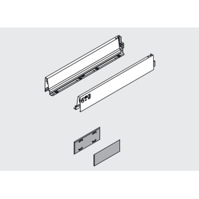 BLUM 378M2702SA bočnice Antaro 270 bílá P+L