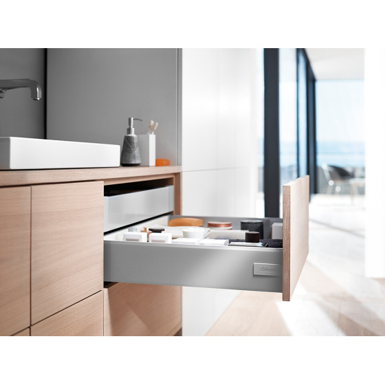 BLUM Sada Antaro M 300 mm/30 kg, Blumotion/TOB, šedá R9006, vrut
