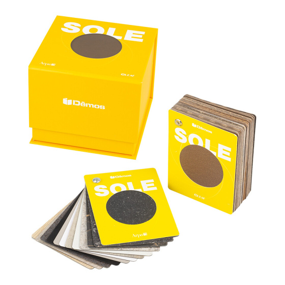 Vzorník kolekce SOLE - krabička s vějíři (Cleaf, Arpa)