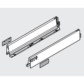 BLUM 378M6502SA bočnice Antaro 650 šedá P+L