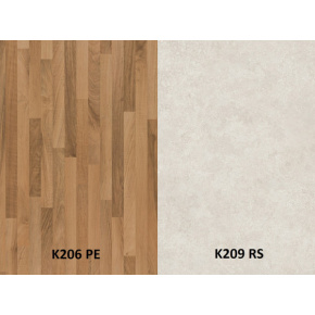 Zástěna K206 PE/ K209 RS 4100/640/10