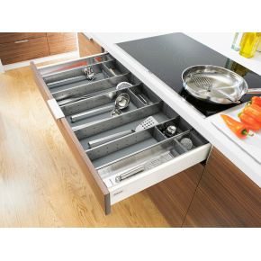 BLUM Sada Antaro M 400 mm/30 kg, Blumotion/TOB, bílá SW, vrut