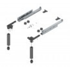 BLUM Z95D4100 distanční lišta k sadě Space Step Orion šedá