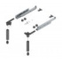 BLUM Z95D4100 distanční lišta k sadě Space Step Orion šedá