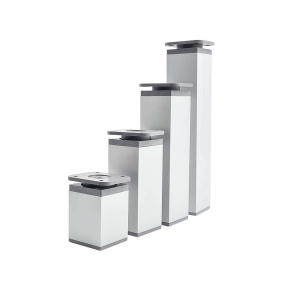 Nožka 40x40xH60mm Al rektifikační