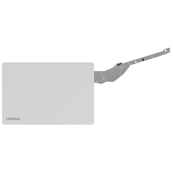 Výklopné kování Häfele Free Slim 1.12, bílá, pro korpusy do výšky 650 mm