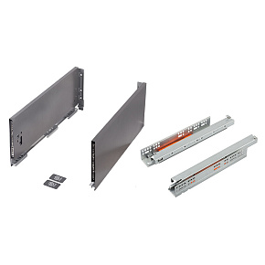 K-StrongMax 18 zásuvka H185/400mm push, šedá