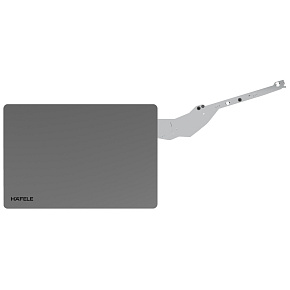 HAFELE Free Slim Flap 1.12, výklopné kování s tlumením, vrut, antracit