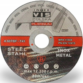 Řezný kotouč na kov 125x22,2x1mm Řezný kotouč na kov 125x22,2x1mm