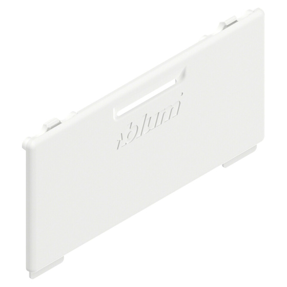 BLUM ZA4.5400.BT vnitřní krytka MERIVOBOX, vyražené logo BLUM, bílá, SW-M