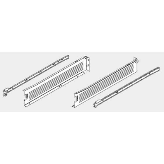 BLUM 320M5000C15 Metabox 86/500 SGWA šedý