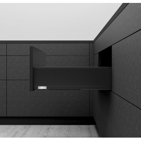 BLUM Sada Legrabox K 600mm/70 kg, Blumotion/TOB, karbon černá CS-M, vrut