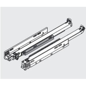 BLUM 760H5500T Movento Tip-on 550mm 40kg