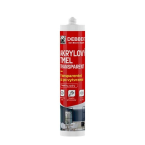 Den Braven Akrylový tmel TRANSPARENT 280 ml