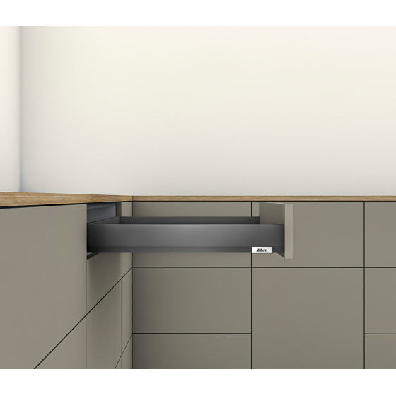 BLUM Sada Merivobox N 500 mm, 40 kg, Orion šedá, vrut