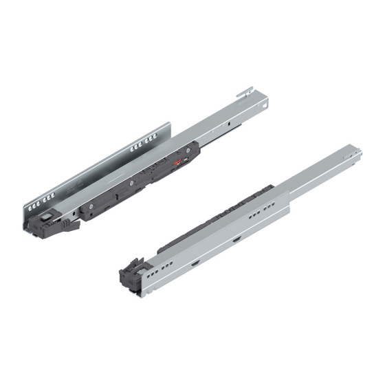 BLUM 753.6001S výsuv Legrabox 600mm/70kg, Blumotion, TOB