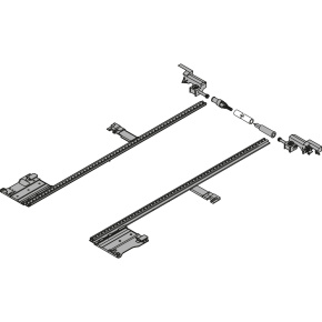 BLUM ZS7M400LU Legrabox, boční stabilizace výsuvu, 250-400 mm BLUM ZS7M400LU Legrabox, boční stabilizace výsuvu, 250-400 mm