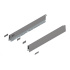 BLUM 470N5002S bočnice MERIVOBOX N 500 mm, šedá, IG-M