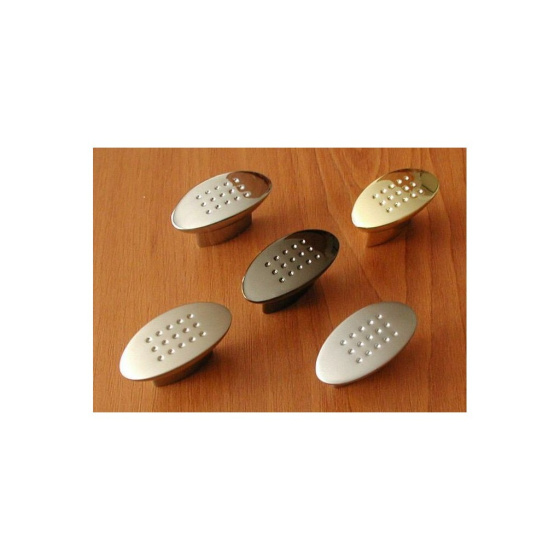 PETR OVÁL knopek ZLATÝ 