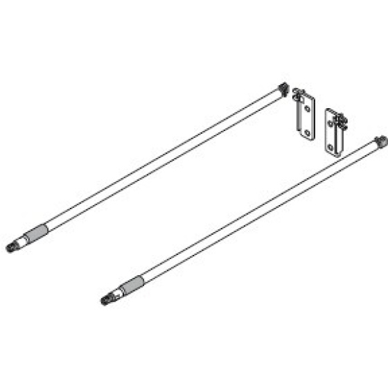 BLUM ZRE.413A.ID reling 450mm chrom
