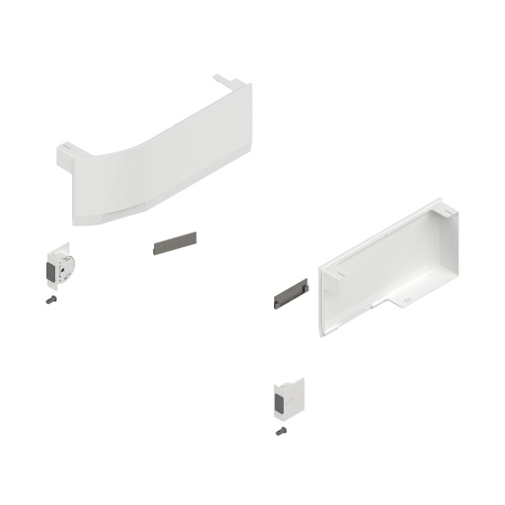 BLUM 23K8000 krytky HK top pro S-D hedvábně bílé