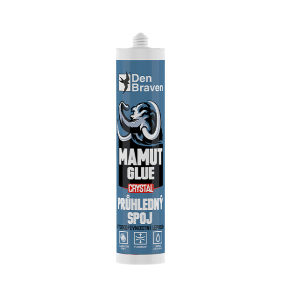 Den Braven MAMUT GLUE CRYSTAL 290ml transparent