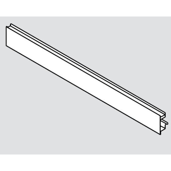 BLUM ZV7.1043MN1 čelní plech drážka Legrabox bílý
