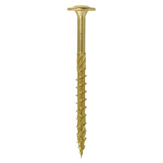 Konstrukční vrut 6 x 140 mm talířová hlava T30