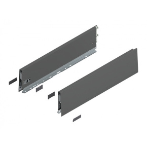 BLUM 470K5502S bočnice MERIVOBOX K 550 mm, tmavě šedá, OG-M