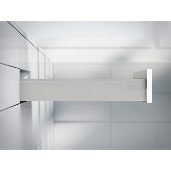 BLUM Sada Antaro M 500 mm/30 kg, Blumotion/TOB, šedá R9006, vrut